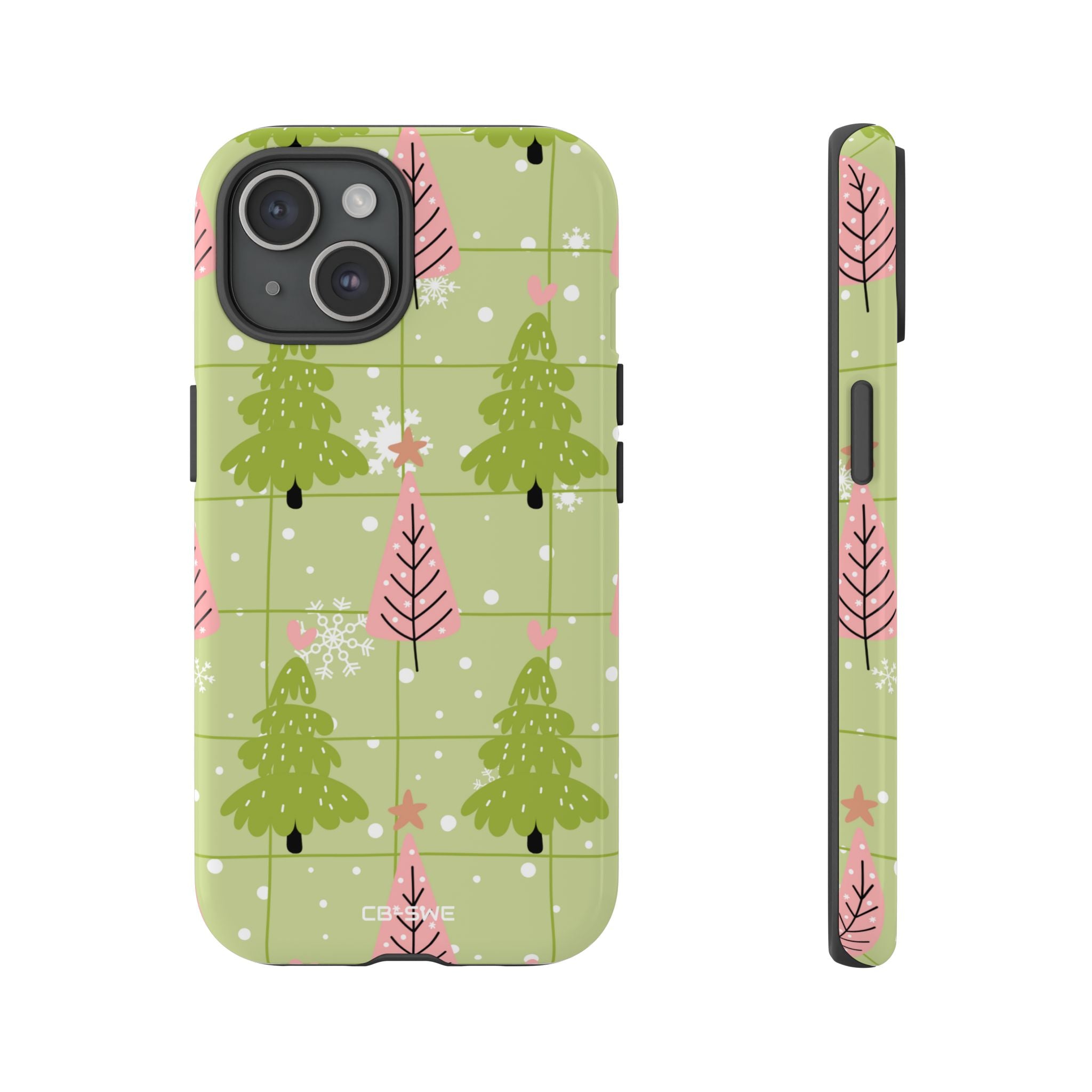 Whimsical Trees Dance - iPhone Case