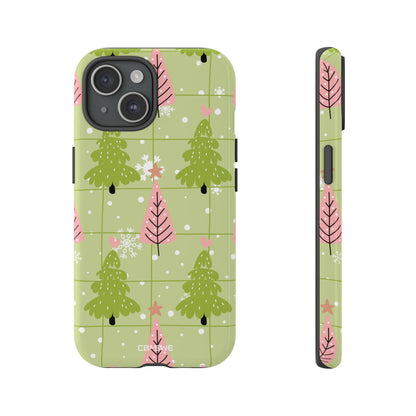 Whimsical Trees Dance - iPhone Case