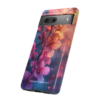 Surreal Flower Harmony Google Pixel 7 - Tough Phone Case