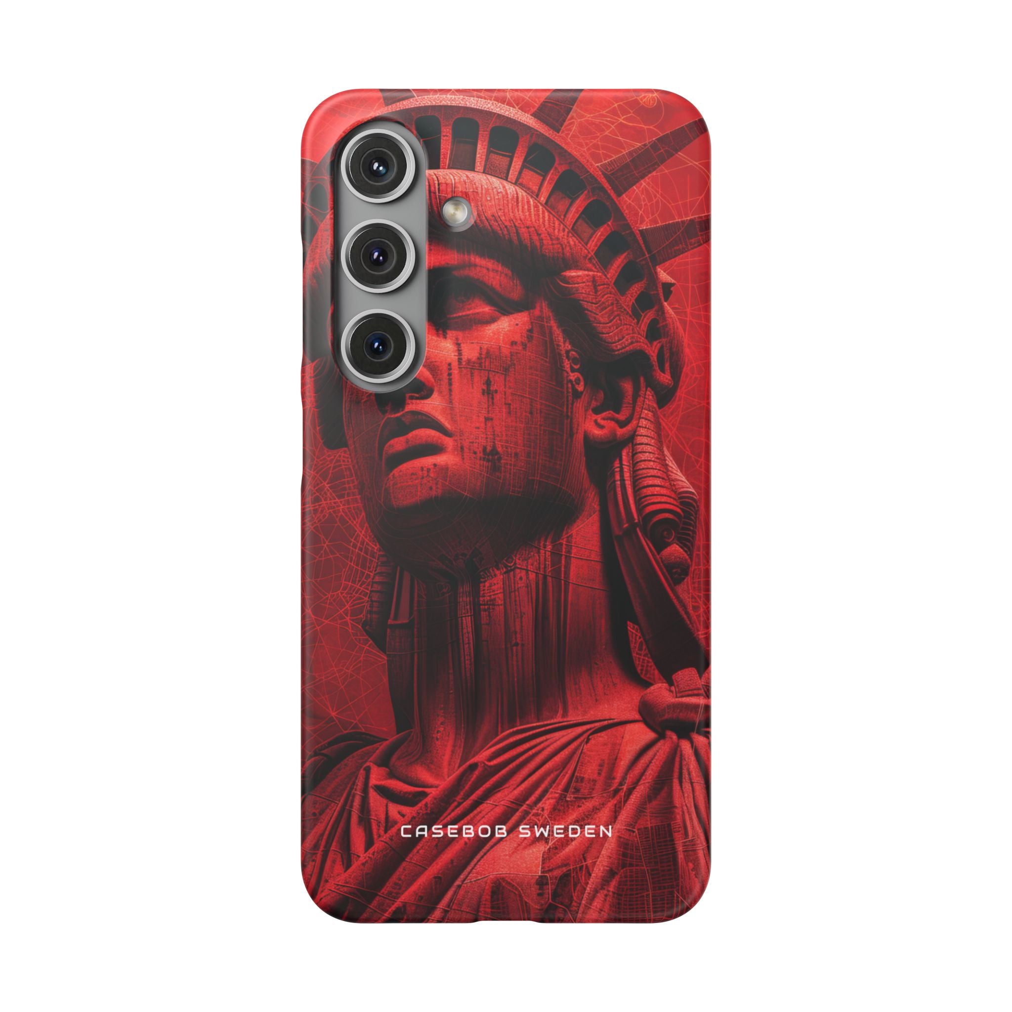 Zen Red Liberty Vision Samsung S24 - Slim Phone Case