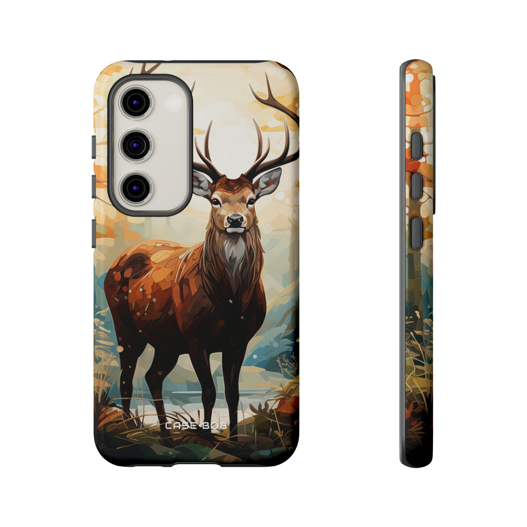 Glowing Stag Samsung S23 Case - Tough