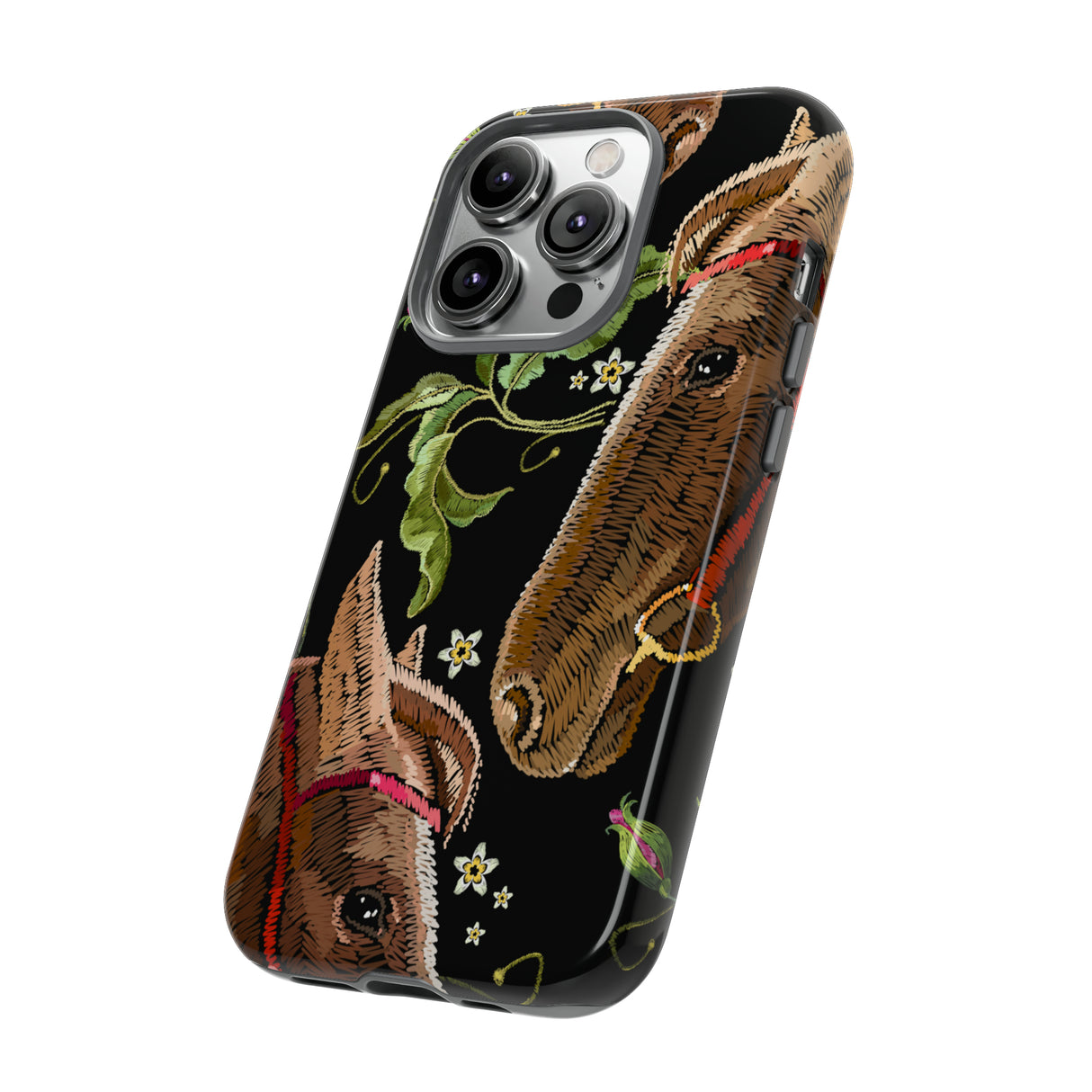 Horse Drawing - Protective Phone Case