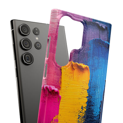 Bold Abstract Texture - Slim Samsung S23 Phone Case