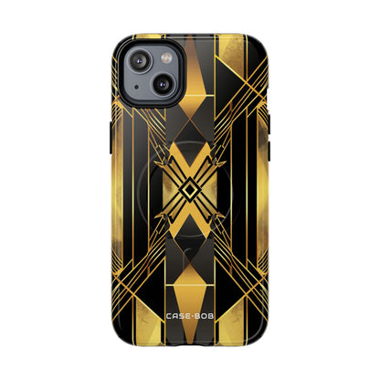 Golden Diamond Radiance iPhone 14 Plus Case - Tough+