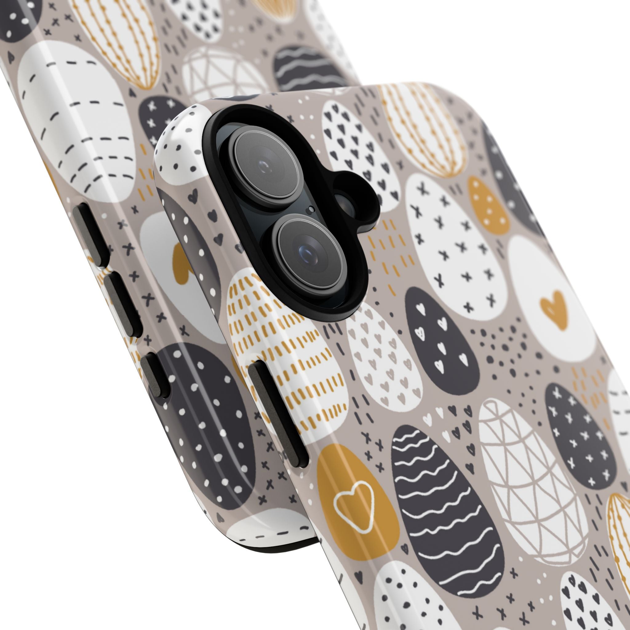 Easter Eggs Playful - iPhone Case