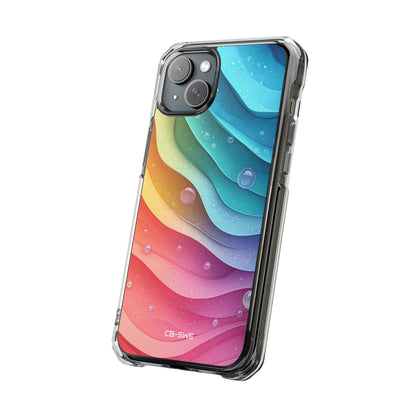 Waves Dance Playfully iPhone Case - Impact