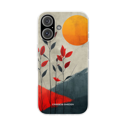 Gray Sunscape - Flexi iPhone 16 Phone Case