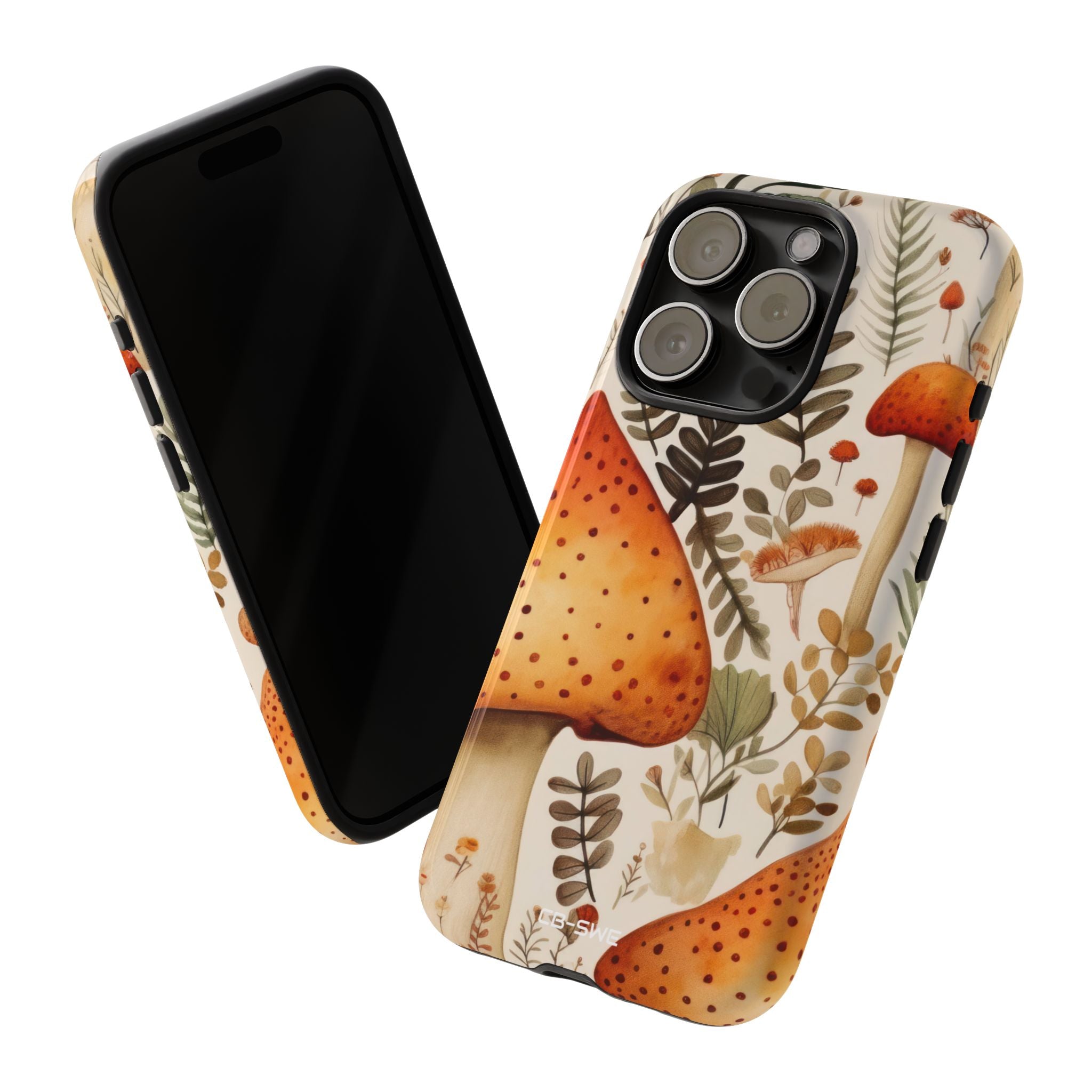Mushrooms Sprout Cheerfully - iPhone Case
