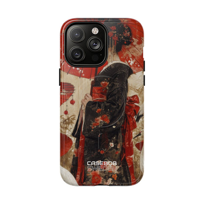 Scarlet Crane Dreams iPhone 14 - Tough+