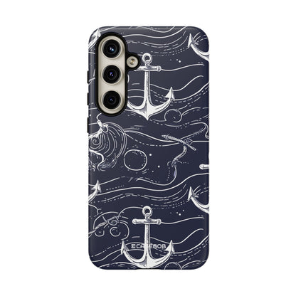 Nautical Adventure: Vintage Line Art - For Samsung S24