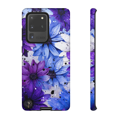 Vivid Splattered Blooms - Samsung Case