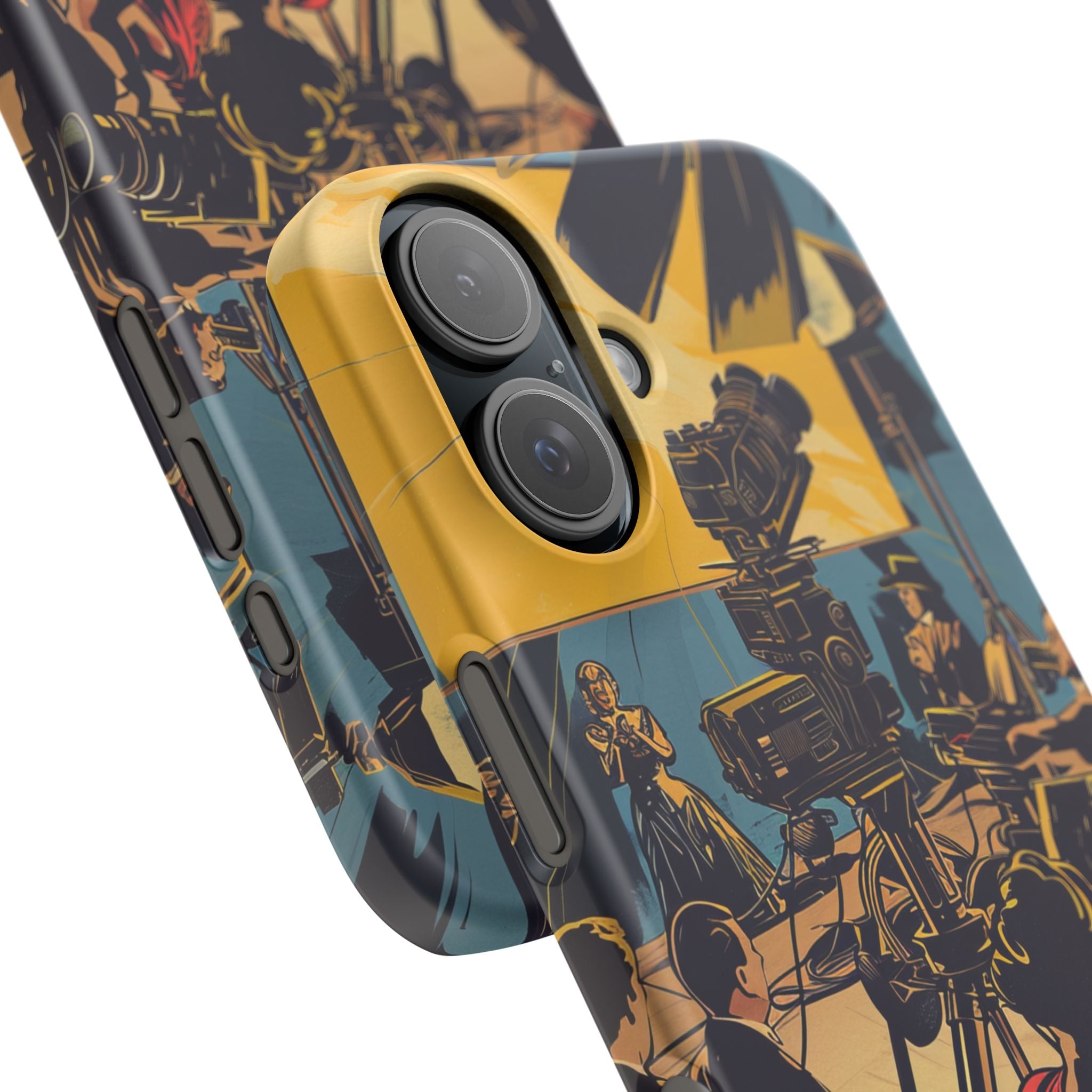 Golden Era Cinematic Spotlight iPhone 16 - Slim Phone Case