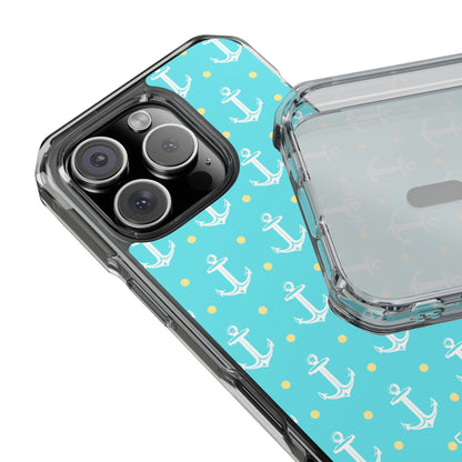 Nautical Anchors & Dots iPhone Case - Impact