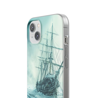 Icebound Ship iPhone 14 Plus Case - Soft