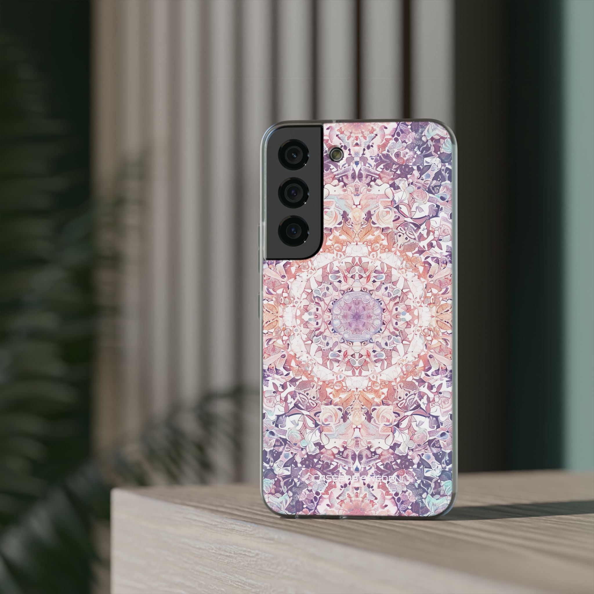 Purple Pink Mandala - Flexi Samsung S22 Phone Case