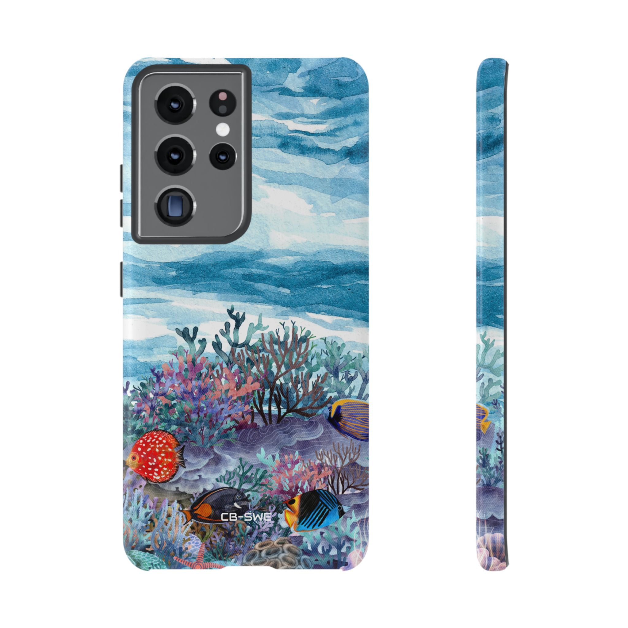 Aquatic Life Watercolors - Samsung Case