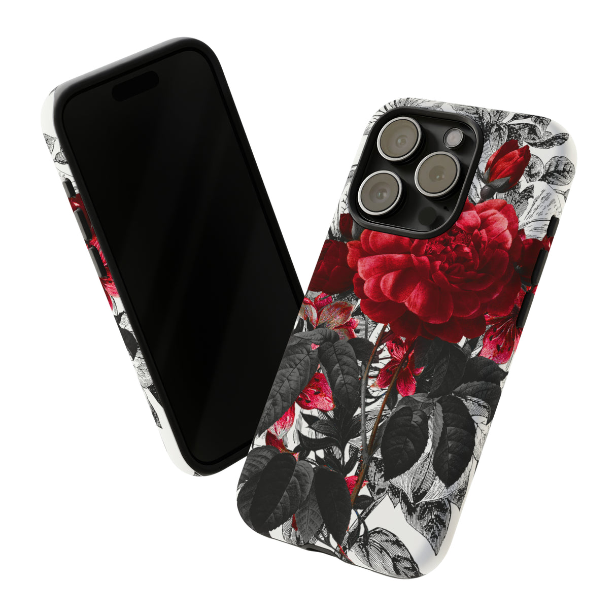 Grunicked Gothic Flower - Protective Phone Case