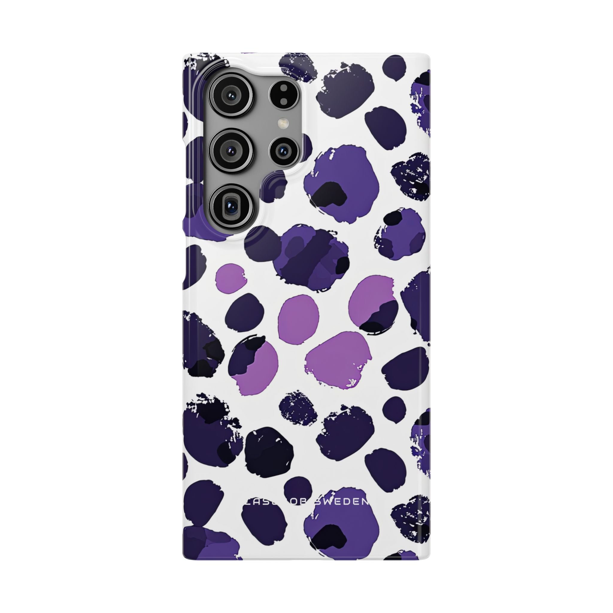 Purple Inkblots Samsung S23 - Slim Phone Case