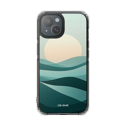 Fluid Harmony Waves iPhone Case - Impact