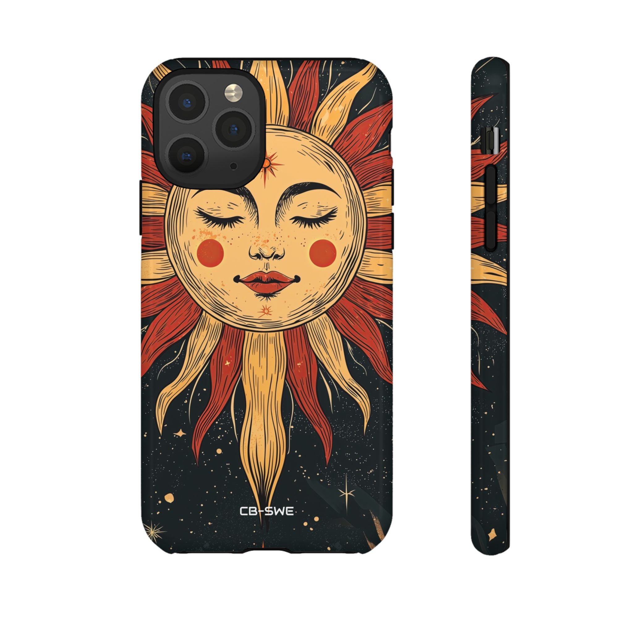 Sunshine Embraces Stars - iPhone Case
