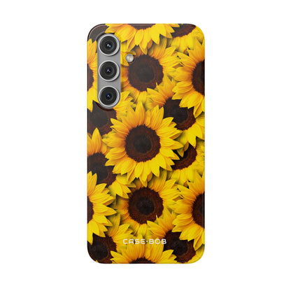 Sunflower Glow Samsung S24 Plus Case - Soft