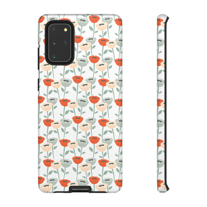 Minimalist Floral Elegance - Samsung Case
