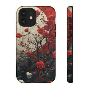 Moonlit Rose Peace - Protective Phone Case