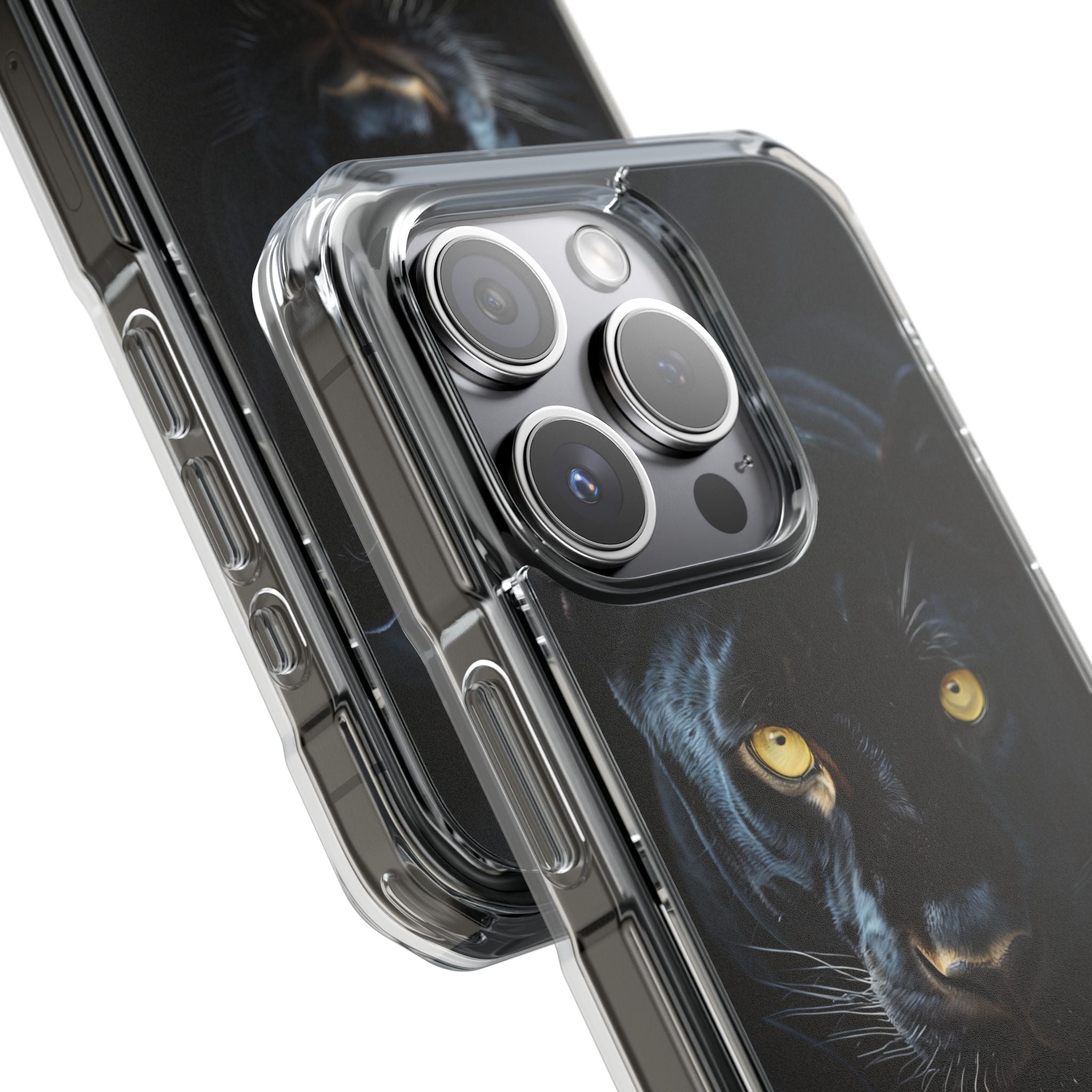 Mysterious Panther Gaze iPhone Case - Impact