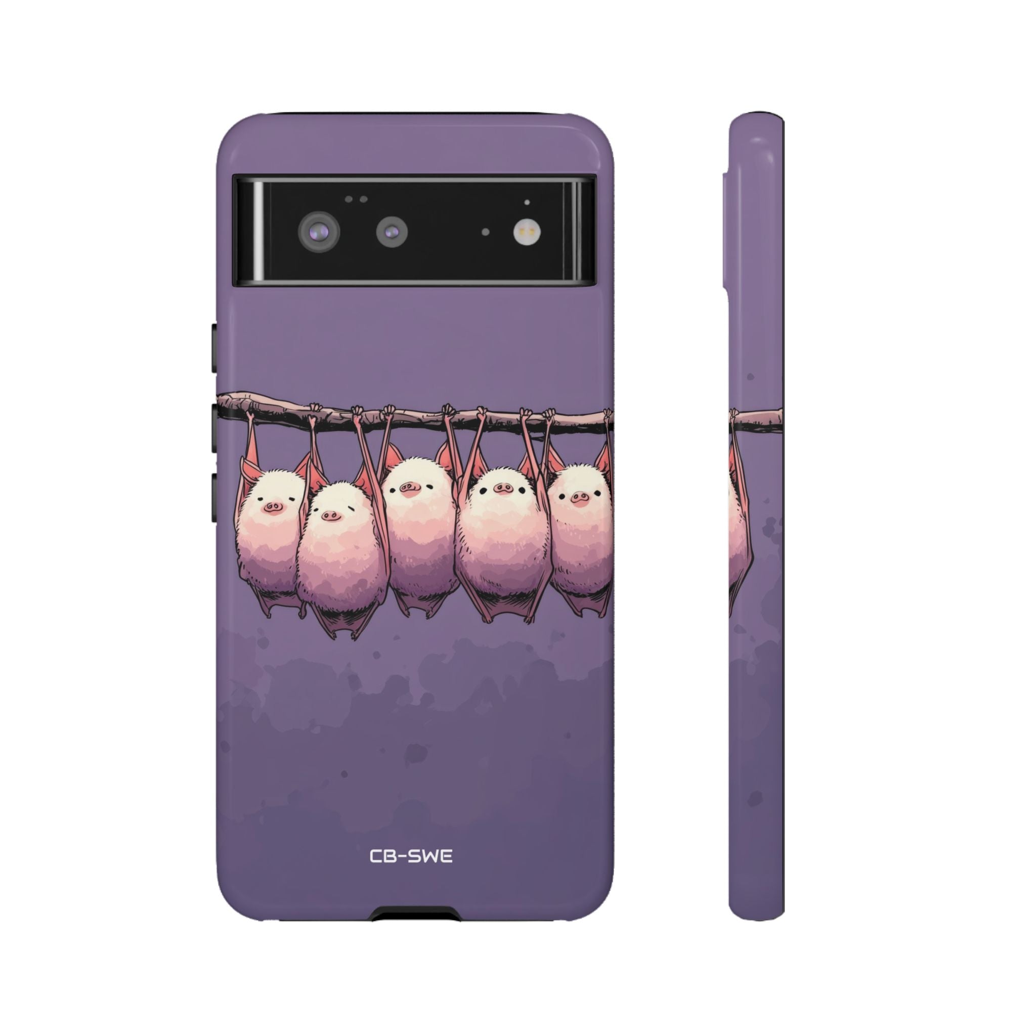 Bats Hang Playfully - Google Pixel Case
