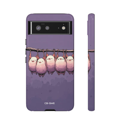 Bats Hang Playfully - Google Pixel Case