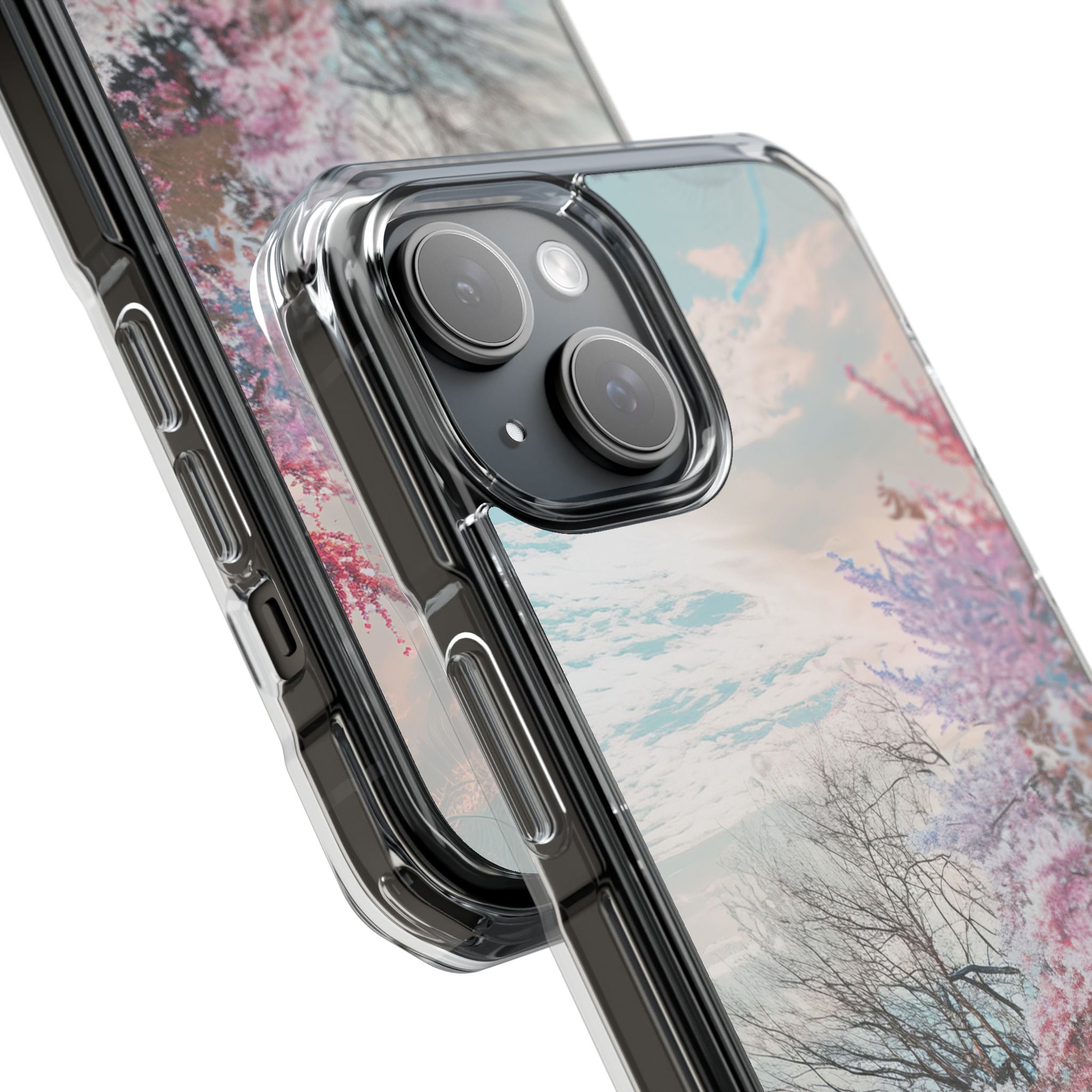 Spring Dreamscape - Clear Impact iPhone 15 Phone Case