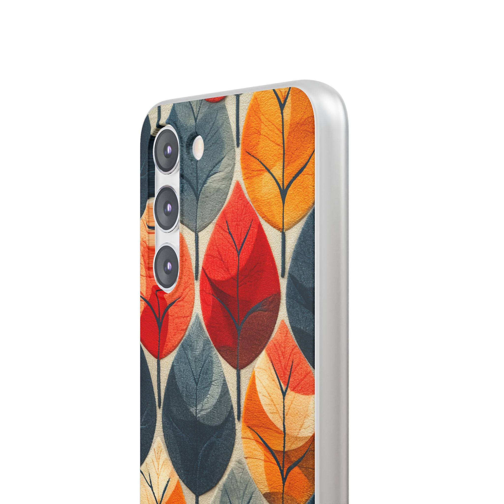 Autumn Leaf Design - Flexi Samsung S23 Phone Case