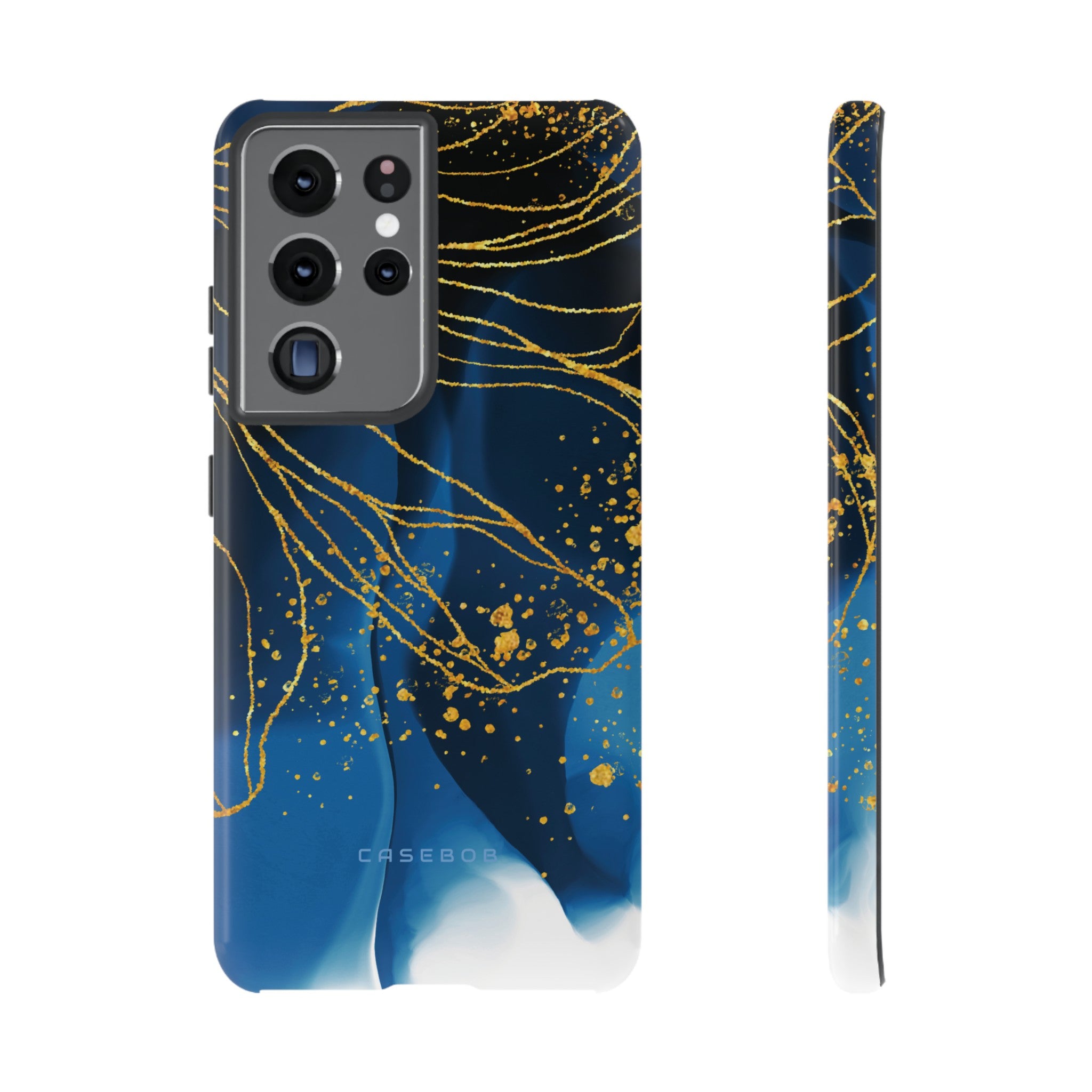 Blue Watercolor Art - Protective Phone Case