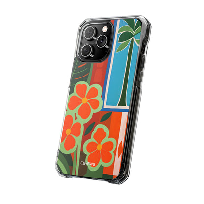 Tropical Geometry Harmony iPhone Case - Impact