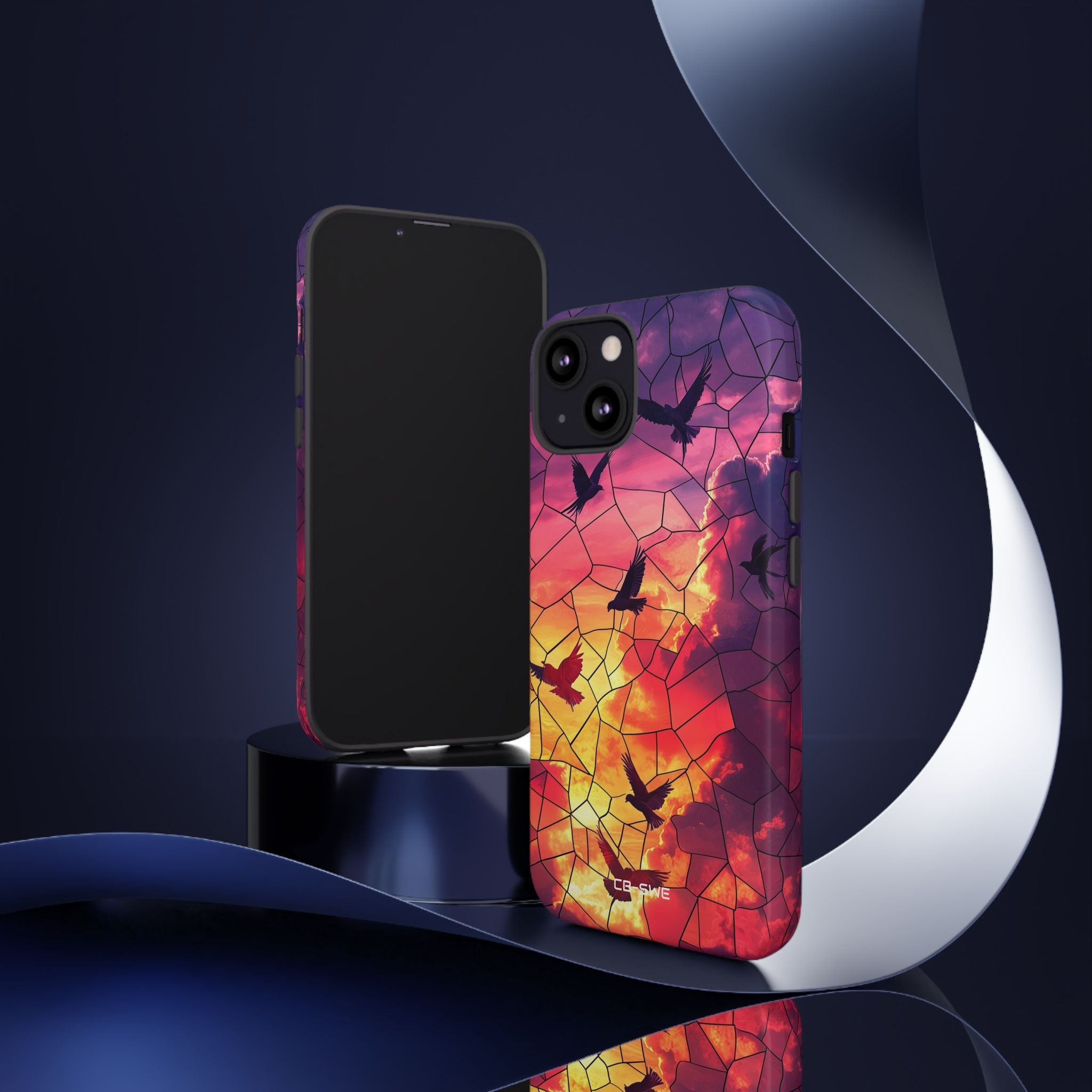 Soaring Birds Illuminate - iPhone Case