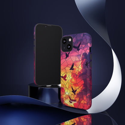 Soaring Birds Illuminate - iPhone Case