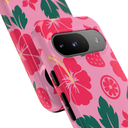 Tropical Hibiscus Harmony - Google Pixel Case