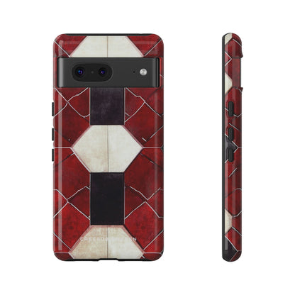 Gothic Hexagon Symmetry Google Pixel 7 - Tough Phone Case