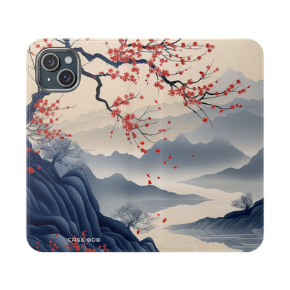 Crimson Branch Moonlight - iPhone 15 Plus Case - Wallet