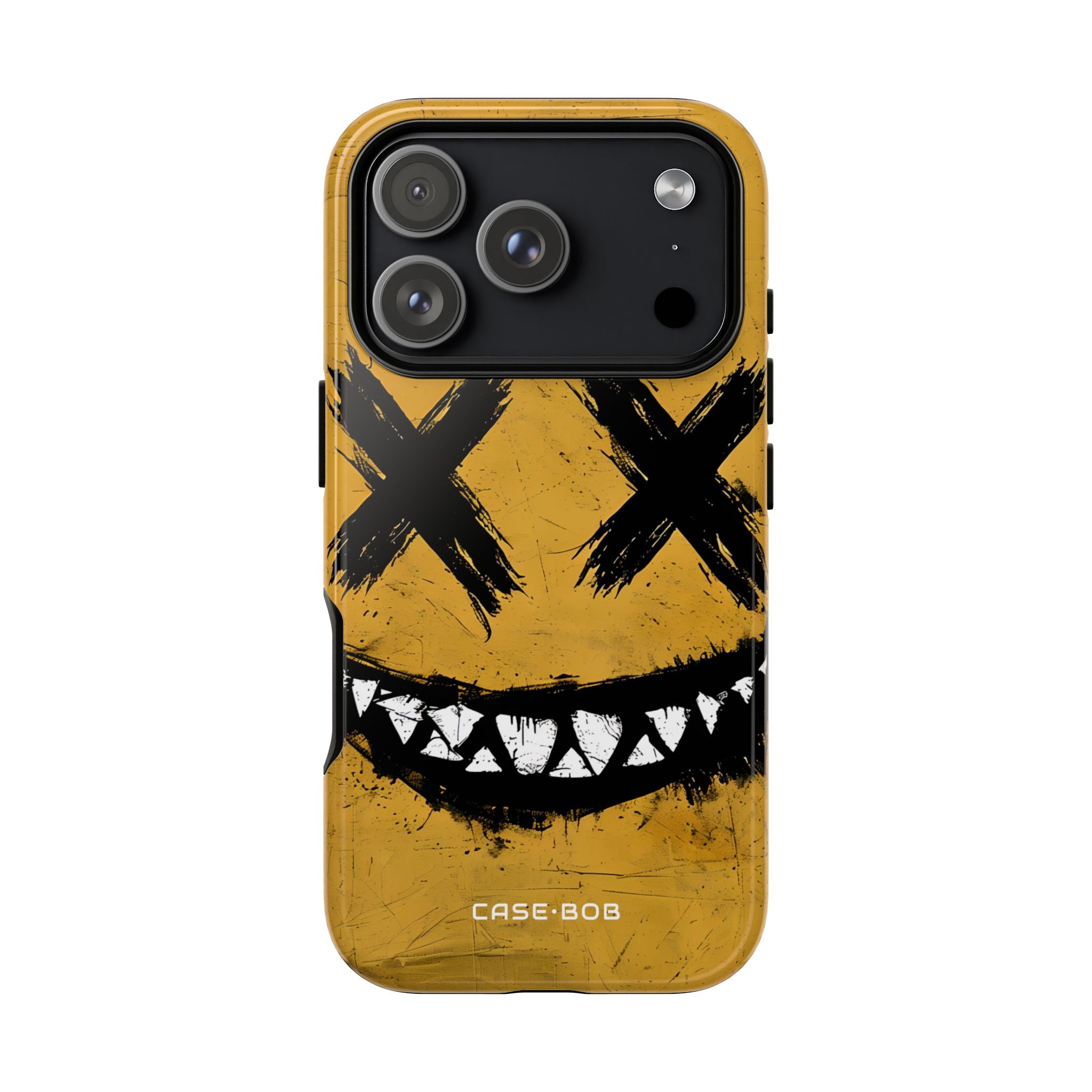 Jagged Smile Yellow iPhone 17 Pro Case - Tough