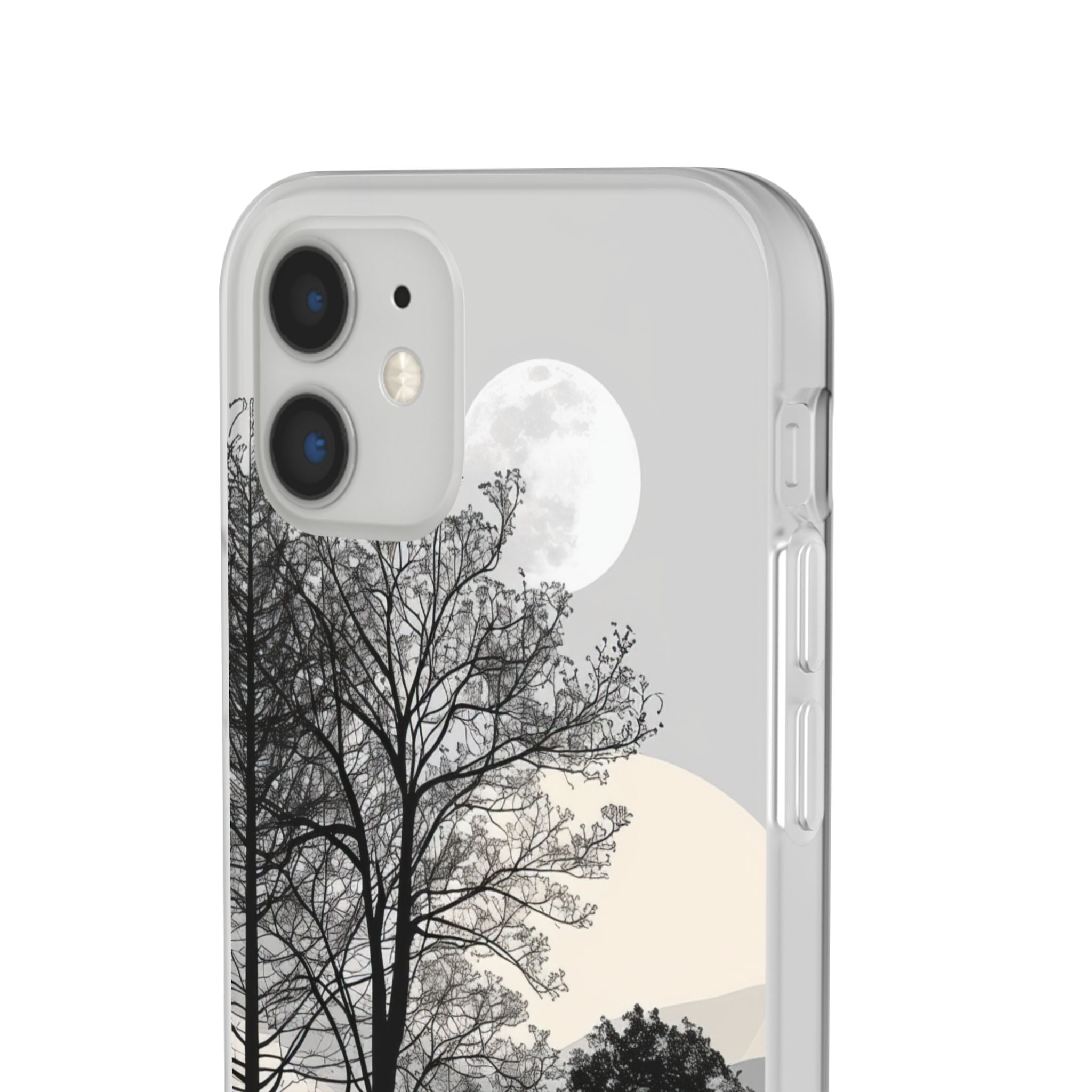 Moonlit Elegance | Flexible Phone Case for iPhone