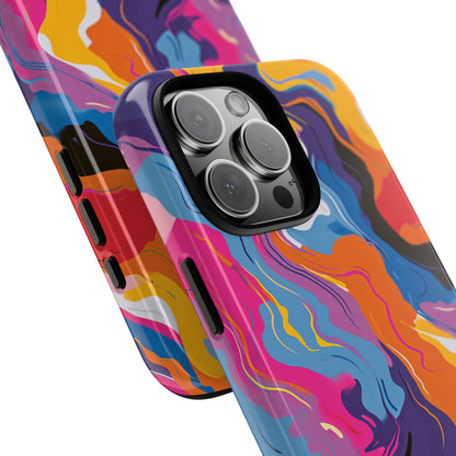 Vortex Colorwave iPhone 16 - Tough Phone Case