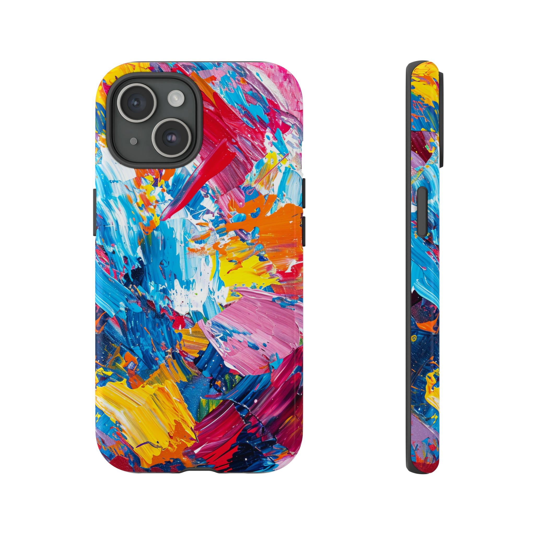 Painterly Spectrum Charm - Protective Phone Case