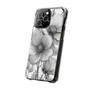 Zeitlose Eleganz – Handyhülle für iPhone (Clear Impact – Magnetisch)