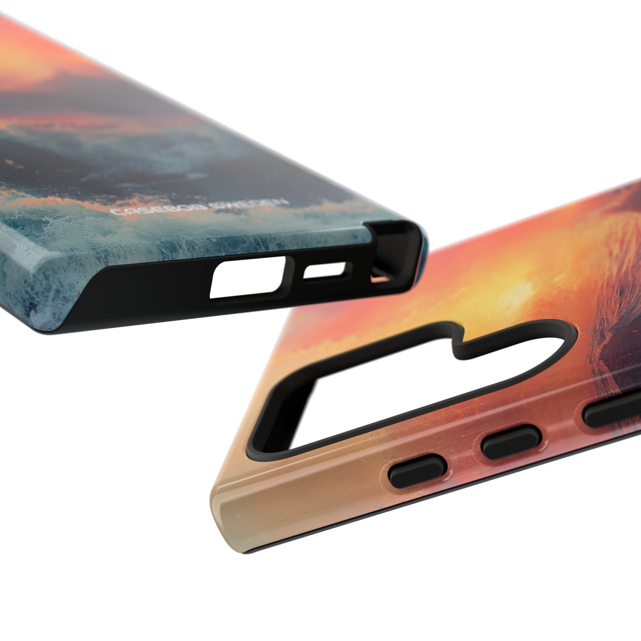 Ocean Sunset Waves - Tough Samsung S24 Phone Case