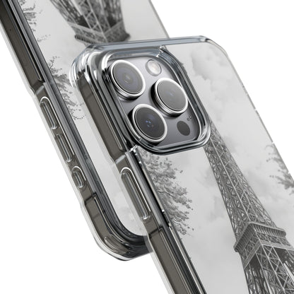 Parisian Monochrome Majesty - Phone Case for iPhone