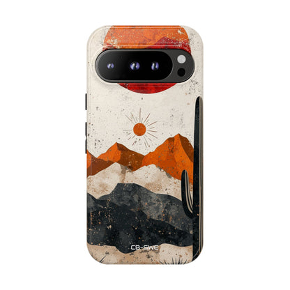 Desert Sun Rises - Google Pixel Case