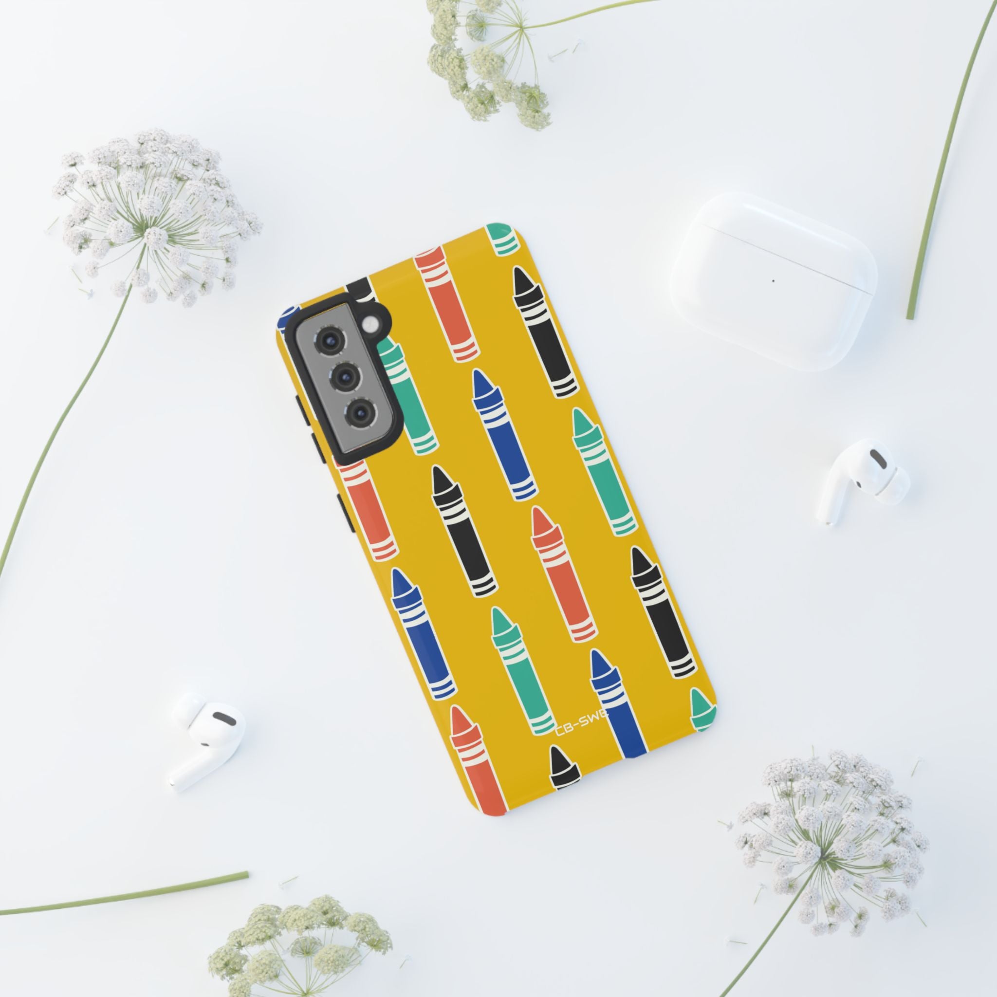Crayons Dance Joyfully - Samsung Case