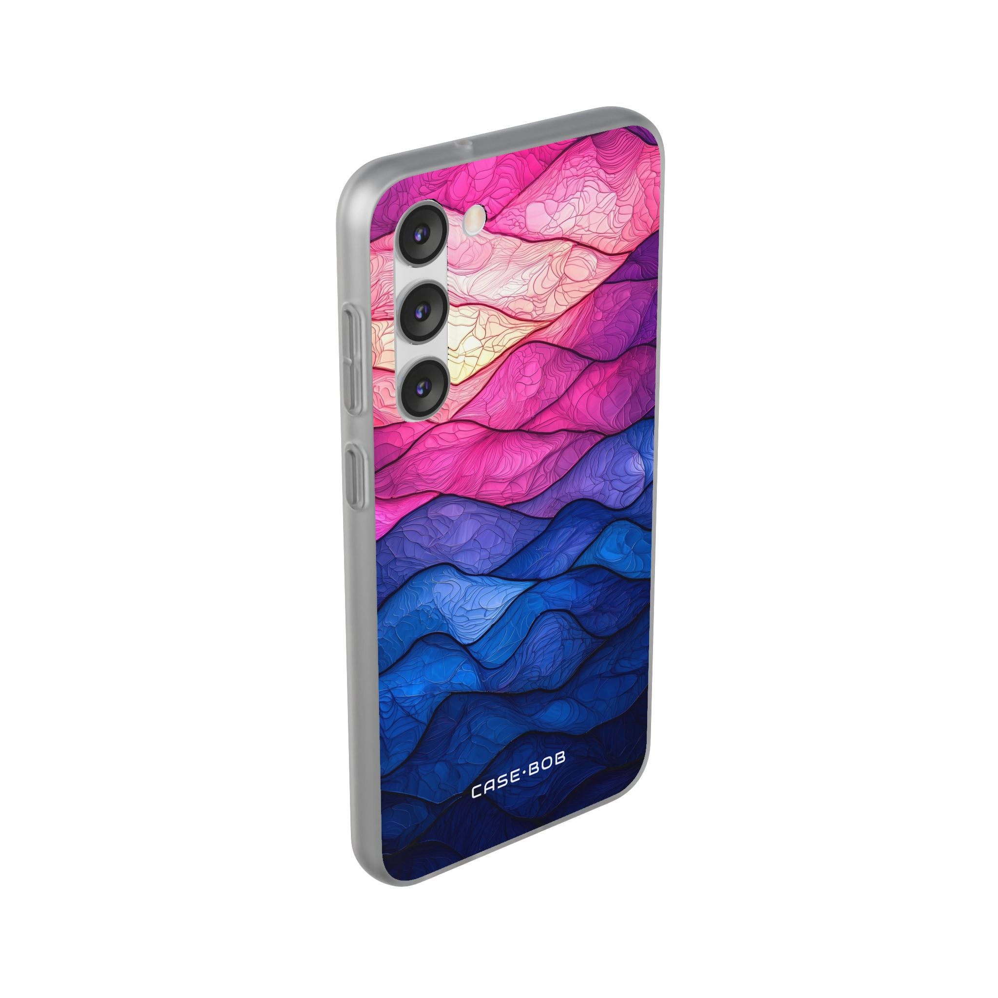 Wavy Vein Gradient Samsung S23 Plus Case - Soft