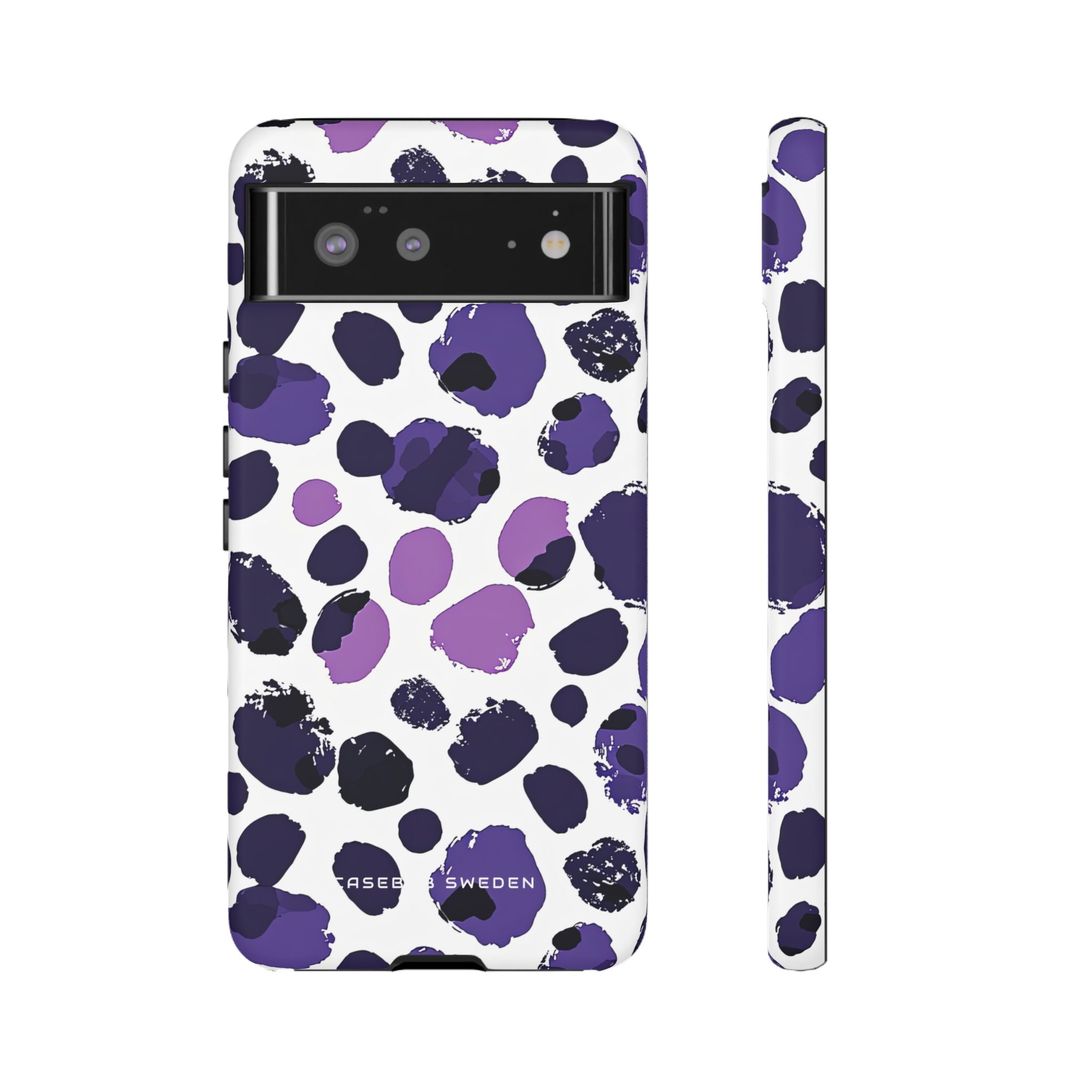 Purple Inkblots Google Pixel 6 - Tough Phone Case